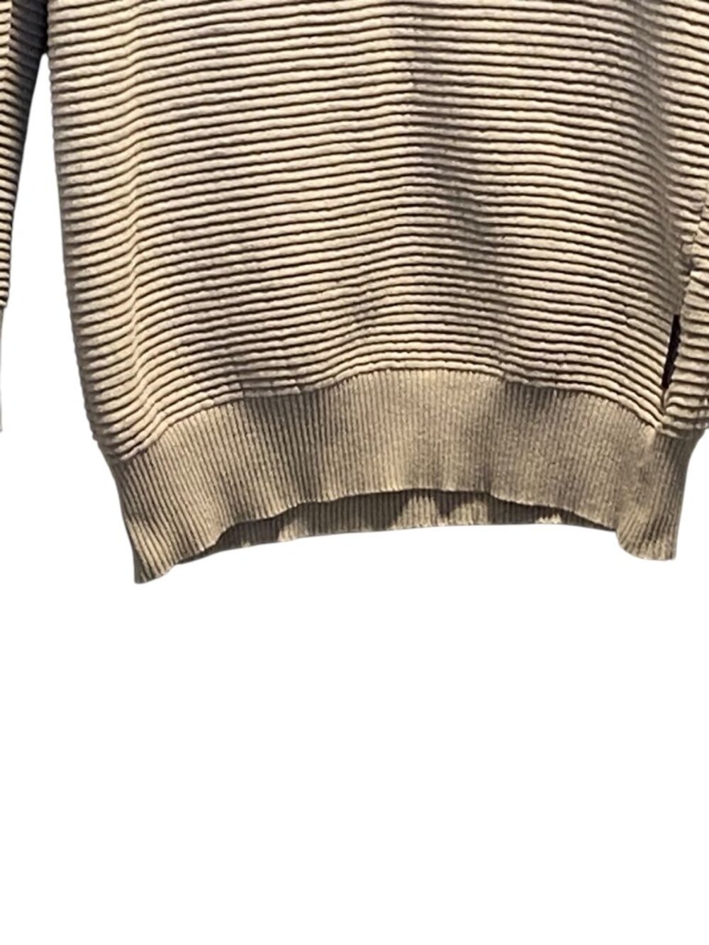 French Connection Beige Ribbed Sweater Neutral - Picture 7 of 13